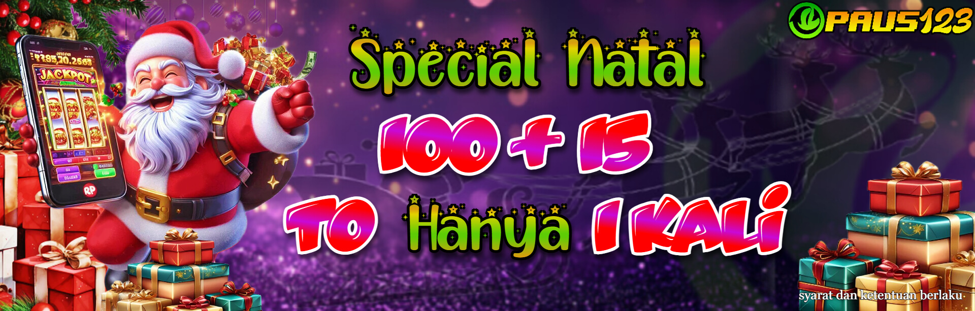 Selamat Natal $ Tahun Baru