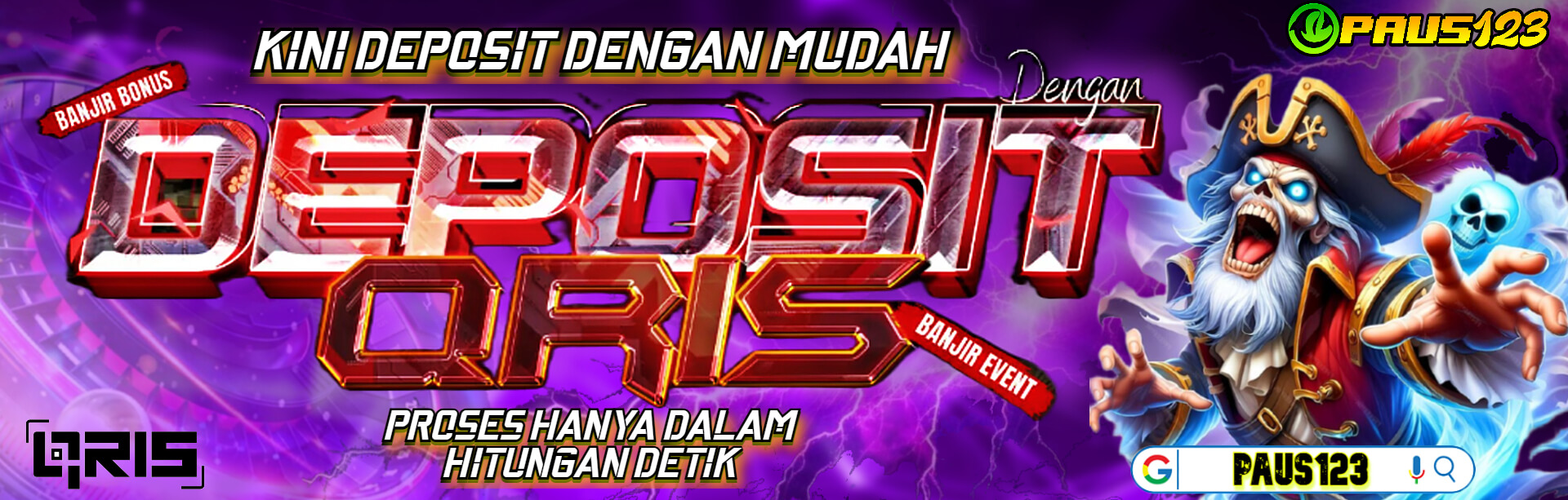 DEPOSIT MUDAH DENGAN QRIS
