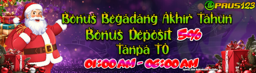 Bonus Begadang Bonus Deposit 5%