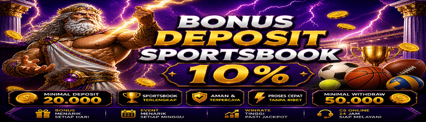 BONUS DEPOSIT SPORTSBOOK 10%
