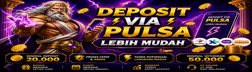 PAUS123 - DEPOSIT VIA PULSA (TELKOMSEL & XL)